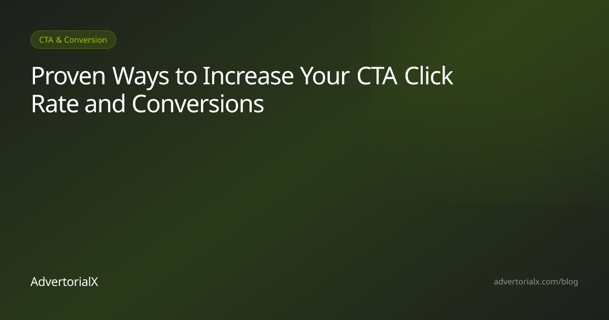 Proven Ways to Increase Your CTA Click Rate and Conversions ...